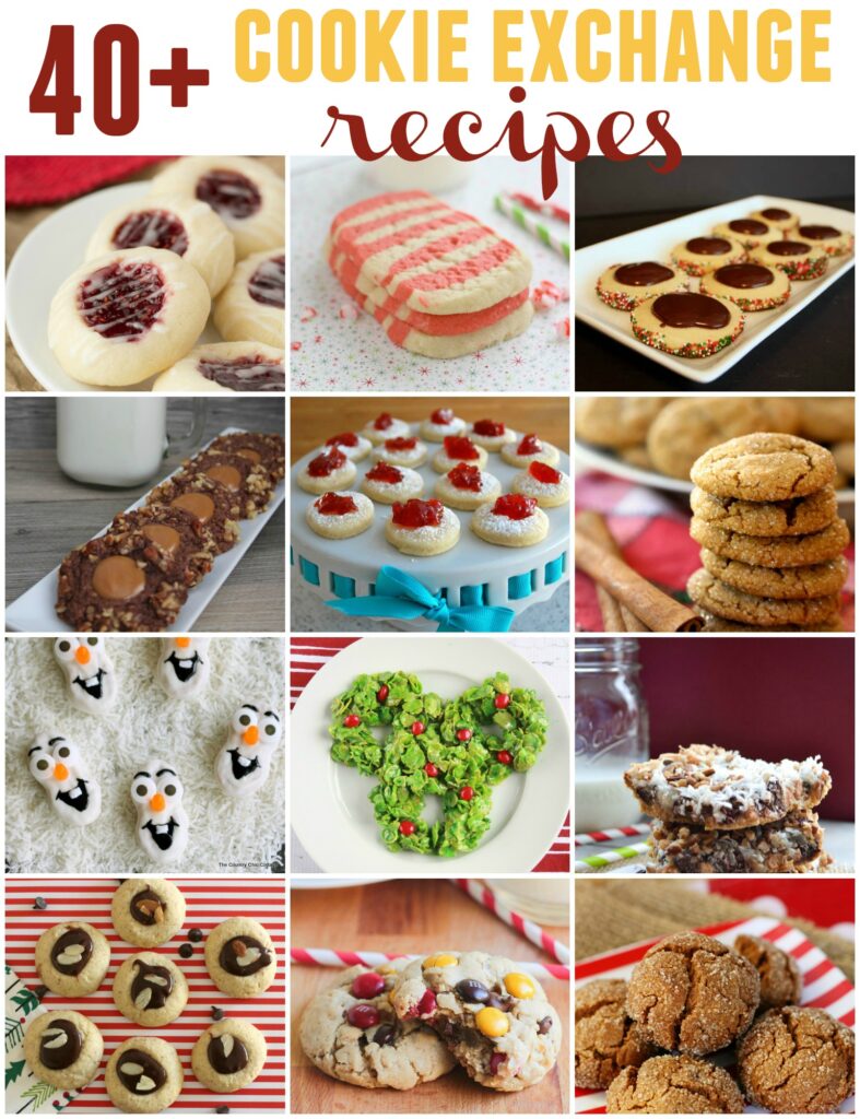 40 Cookie Exchange Recipes And Christmas Thumbprint Cookies Rae Gun 