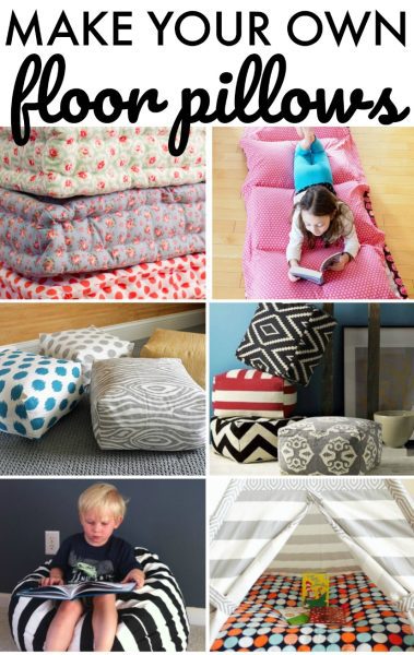 7 Easy DIY Floor Pillows Ideas in 2023 (with Pictures)