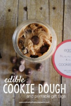 Edible Cookie Dough – REASONS TO SKIP THE HOUSEWORK