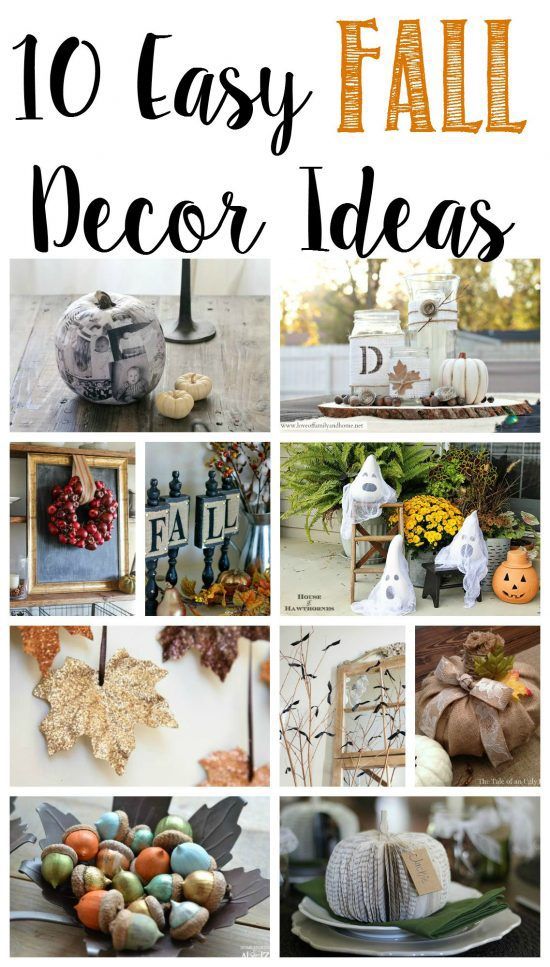 10 Easy DIY Decor Ideas For Fall – REASONS TO SKIP THE HOUSEWORK