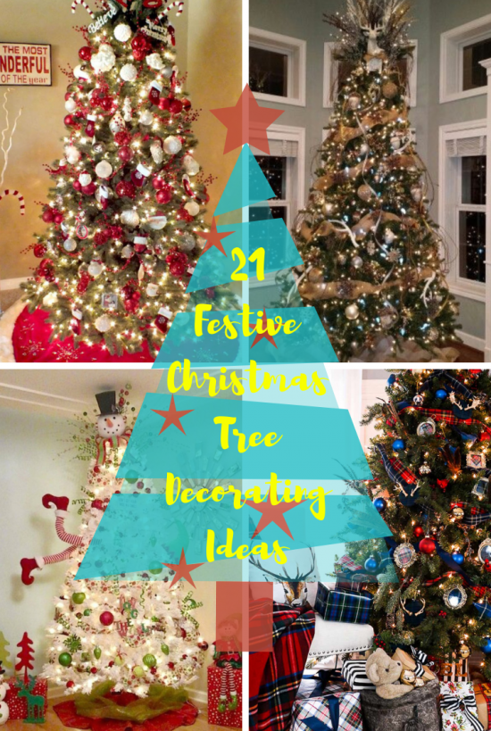 21 Festive Christmas Tree Decorating Ideas REASONS TO SKIP THE HOUSEWORK