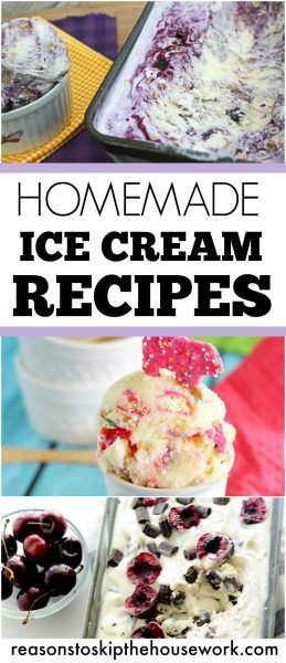 Ice Cream Recipes
