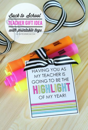 Back to School Teacher Gifts – REASONS TO SKIP THE HOUSEWORK