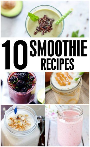 10 Easy Smoothie Recipes – REASONS TO SKIP THE HOUSEWORK