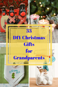 33 DIY Christmas Gifts for Grandparents to Make at Home – REASONS TO ...