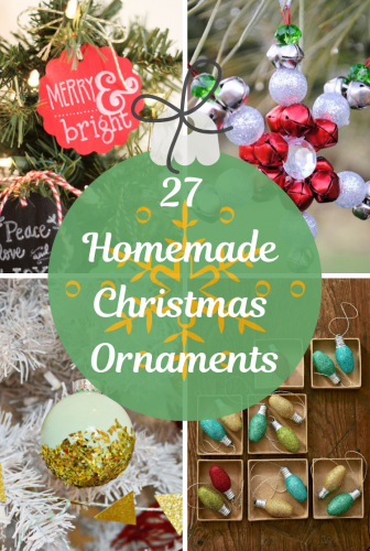 27 Homemade Christmas Ornaments