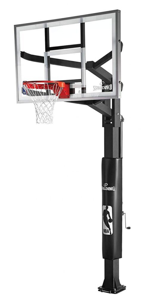 7.5-10 ft Basketball Hoop System Height Adjustable Portable Backboard Adult  Kids