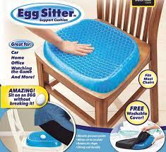  BulbHead Egg Sitter Seat Cushion with Non-Slip Cover