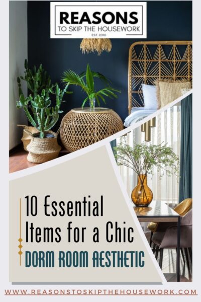 10 Essential Items for a Chic Dorm Room Aesthetic